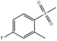 4-Fluoro-2-methyl-1-(methylsulfonyl)benzene