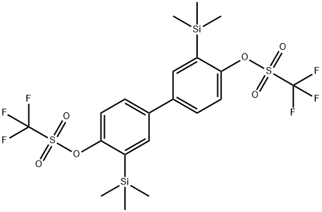 3,3'-Bis(trimethylsilyl)biphenyl-4,4'-diyl Bis(trifluoromethanesulfonate)