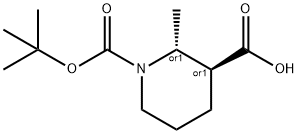 rel-(2R,3S)-1-(tert-Butoxycarbonyl)-2-methylpiperidine-3-carboxylicacid