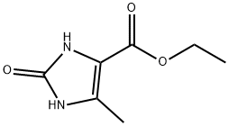 5-甲基-2-氧代-2,3-二氢-1H-咪唑-4-羧酸乙酯 结构式