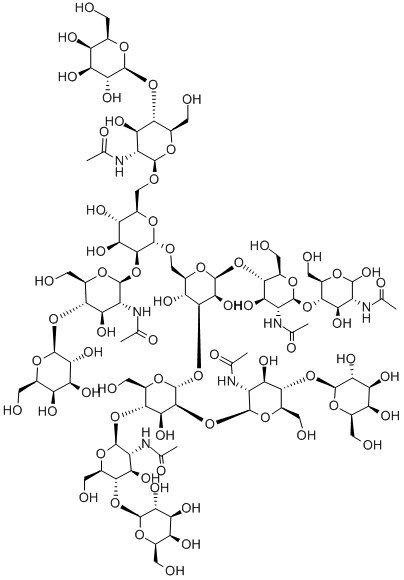 MANNOTRIOSE-DI-(N-ACETYL-D-GLUCOSAMINE), TETRAKIS(GALACTOSYL-N-ACETYL-D-GLUCOSAMINYL)