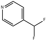 4-(二氟甲基)吡啶 结构式