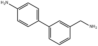 3'-AMINOMETHYL-BIPHENYL-4-YLAMINE 结构式