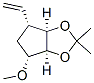 4H-Cyclopenta-1,3-dioxole,4-ethenyltetrahydro-6-methoxy-2,2-dimethyl-,(3aR,4R,6R,6aS)-(9CI) 结构式