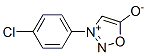 3-(4-Chlorophenyl)-1,2,3-oxadiazole-3-ium-5-olate 结构式