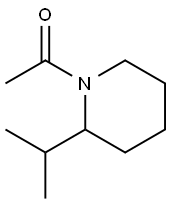 Piperidine, 1-acetyl-2-(1-methylethyl)- (9CI) 结构式