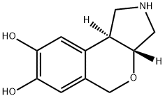 [2]Benzopyrano[3,4-c]pyrrole-7,8-diol,1,2,3,3a,5,9b-hexahydro-,trans-(9CI) 结构式