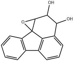 2,3-dihydroxy-1,10b-epoxy-1,2,3-trihydrofluoranthene 结构式