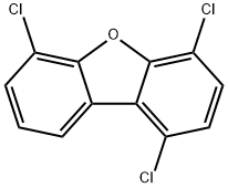 1,4,6-trichlorodibenzofuran 结构式