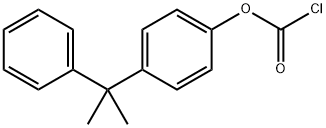 4-异丙苯基氯甲酸苯酯 结构式