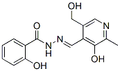 Pyridoxal salicyloyl hydrazone 结构式