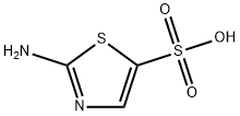 2-氨基噻唑-5-磺酸 结构式