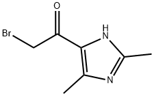 Ethanone, 2-bromo-1-(2,5-dimethyl-1H-imidazol-4-yl)- (9CI) 结构式