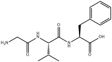 H-GLY-VAL-PHE-OH 结构式