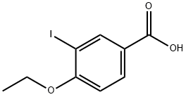 4-乙氧基-3-碘苯甲酸 结构式