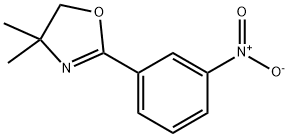 4,5-DIHYDRO-4,4-DIMETHYL-2-(3-NITROPHENYL)OXAZOLE 结构式