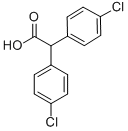 双(4-氯苯基)乙酸 结构式