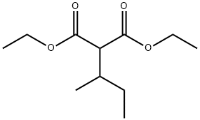 仲丁基丙二酸二乙酯 结构式