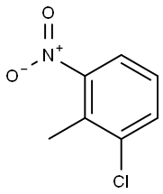 2-氯-6-硝基甲苯 结构式