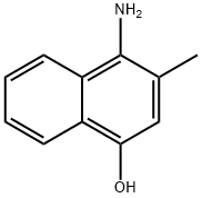 4-amino-3-methylnaphthol 结构式