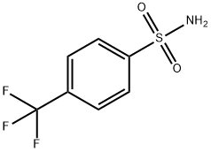 4-三氟甲基苯磺酰胺 结构式