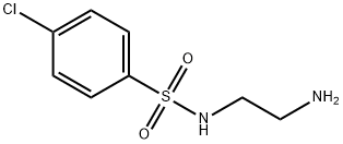 N-(2-氨基乙基)-4-氯苯磺酰胺 结构式