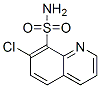 8-Quinolinesulfonamide,  7-chloro- 结构式