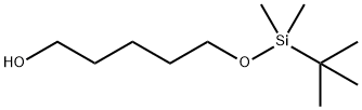 5-(叔丁基二甲基硅烷)-1-戊醇 结构式