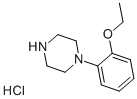 1-(2-乙氧苯基)哌嗪盐酸盐 结构式