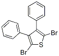 2,5-DIBROMO-3,4-DIPHENYL-THIOPHENE 结构式