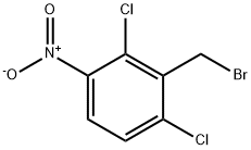 2,6-二氯-3-硝基苄溴 结构式