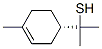 (S)-alpha,alpha,4-trimethylcyclohex-3-ene-1-methanethiol 结构式