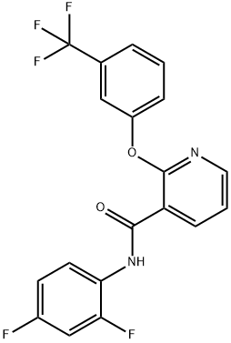 吡氟酰草胺 结构式