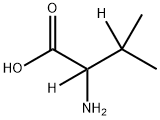 DL-缬氨酸-D2 结构式