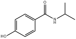 4-羟基-N-异丙基苯甲酰胺 结构式