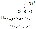 Β.-NAPHTHOL-8-SULFONIC ACID SODIUM SALT 结构式