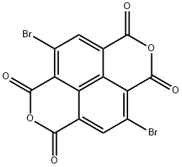 4,9-二溴异色烯并[6,5,4-DEF]异色烯-1,3,6,8-四酮 结构式
