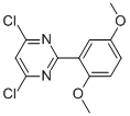 4,6-DICHLORO-2-(2,5-DIMETHOXYPHENYL)PYRIMIDINE 结构式