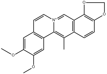 去氢紫堇碱 结构式