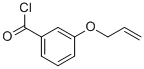 Benzoyl chloride, 3-(2-propenyloxy)- (9CI) 结构式