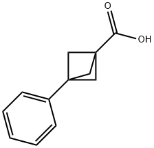 3-phenylbicyclo[1.1.1]pentane-1-carboxylic acid 结构式