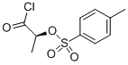 TOLUENE-4-SULFONIC ACID (S)-1-CHLOROCARBONYL-ETHYL ESTER 结构式