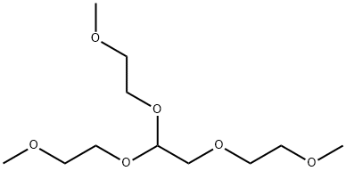 6-(2-methoxyethoxy)-2,5,8,11-tetraoxadodecane 结构式