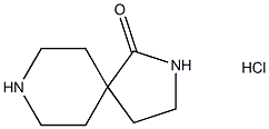 2,8- 二氮杂螺[4,5]癸烷-1-酮 盐酸盐 结构式