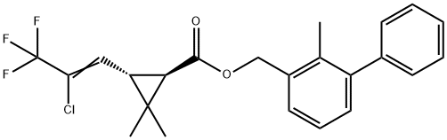 反式联苯菊酯 结构式