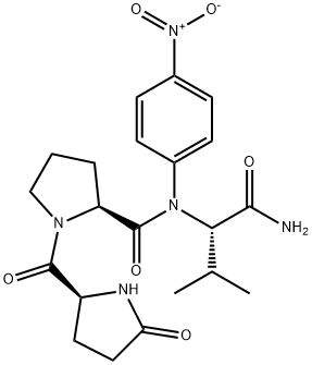 PYR-PRO-VAL-PNA 结构式