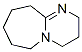 1,8-diazabicyclo[5.4.0]undec-7-ene 结构式