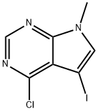 4-氯-5-碘-7-甲基-7H-吡咯并[2,3-D]嘧啶 结构式