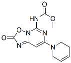 methyl N-[4-(3,6-dihydro-2H-pyridin-1-yl)-8-oxo-9-oxa-1,3,7-triazabicy clo[4.3.0]nona-2,4,6-trien-2-yl]carbamate 结构式