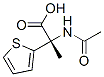 ACETYL-D-2-THIENYLALANINE 结构式